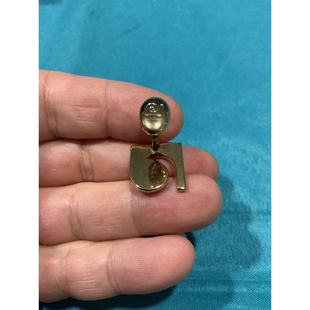 Vintage Men’s Pierre Cardin Genuine Tigereye Cufflinks Original Box